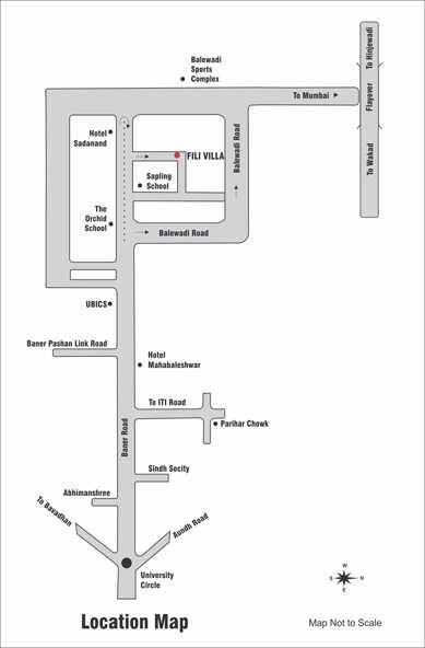 Nirmiti Fili Villa Location Image