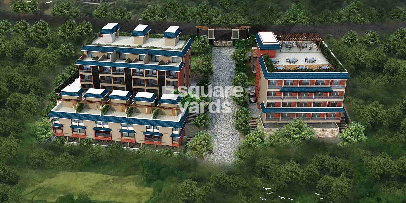 Nirvana Lakeview Retreat residential project in Valane