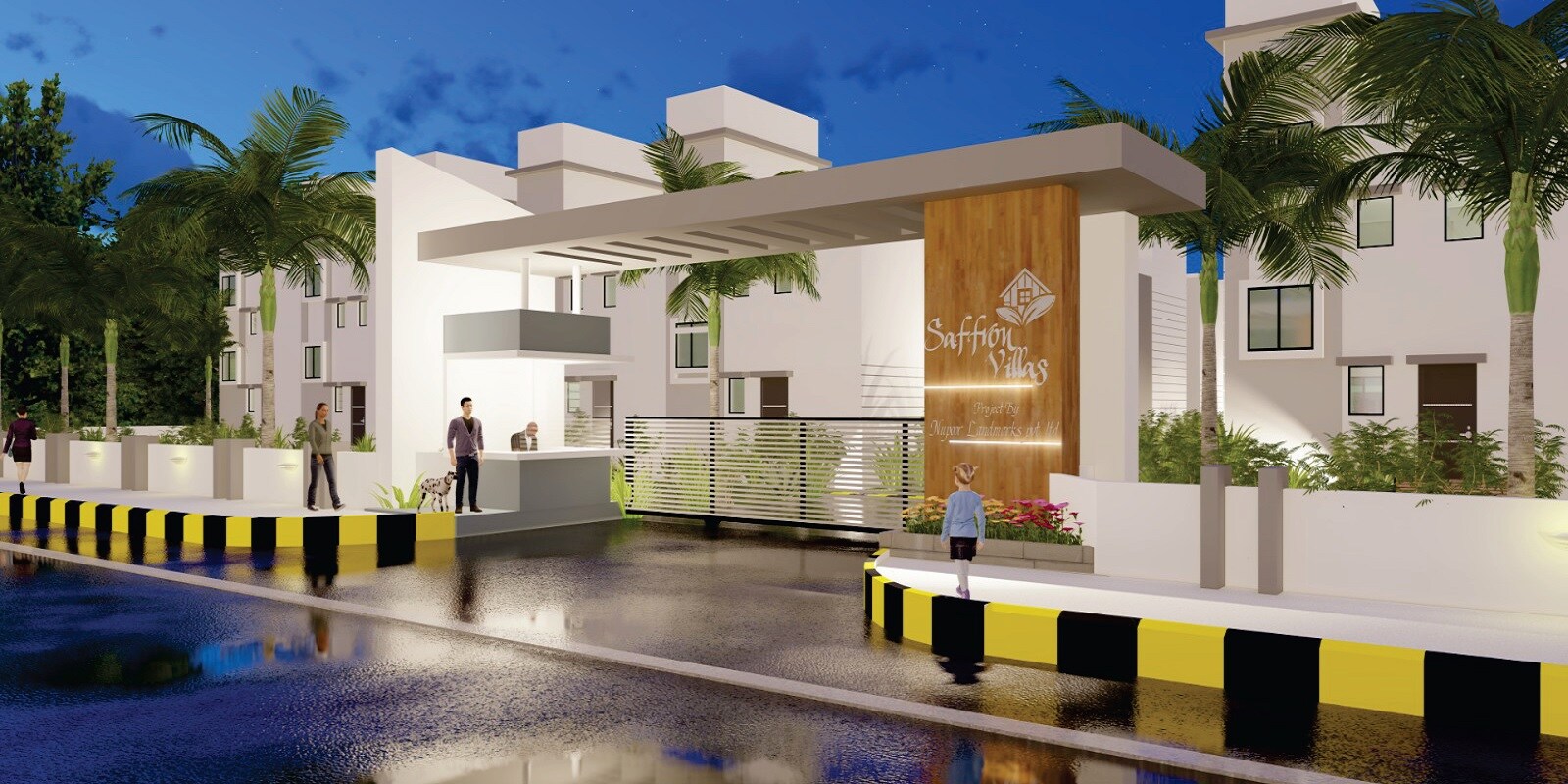 Nupur Saffron Villas residential project in Manchar