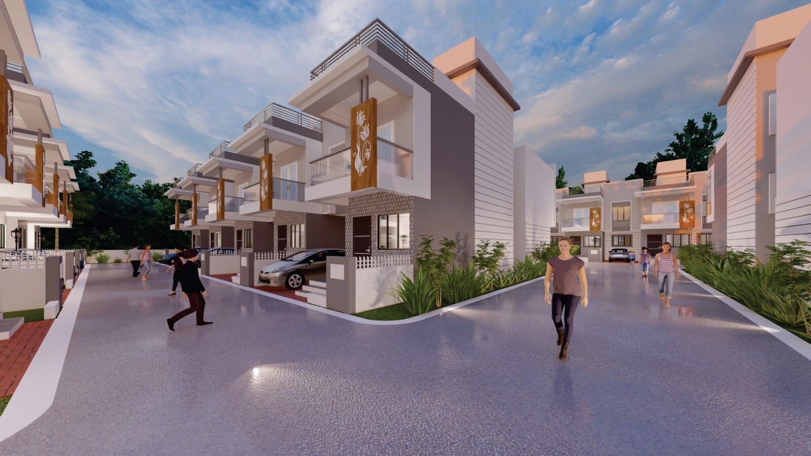 Nupur Saffron Villas