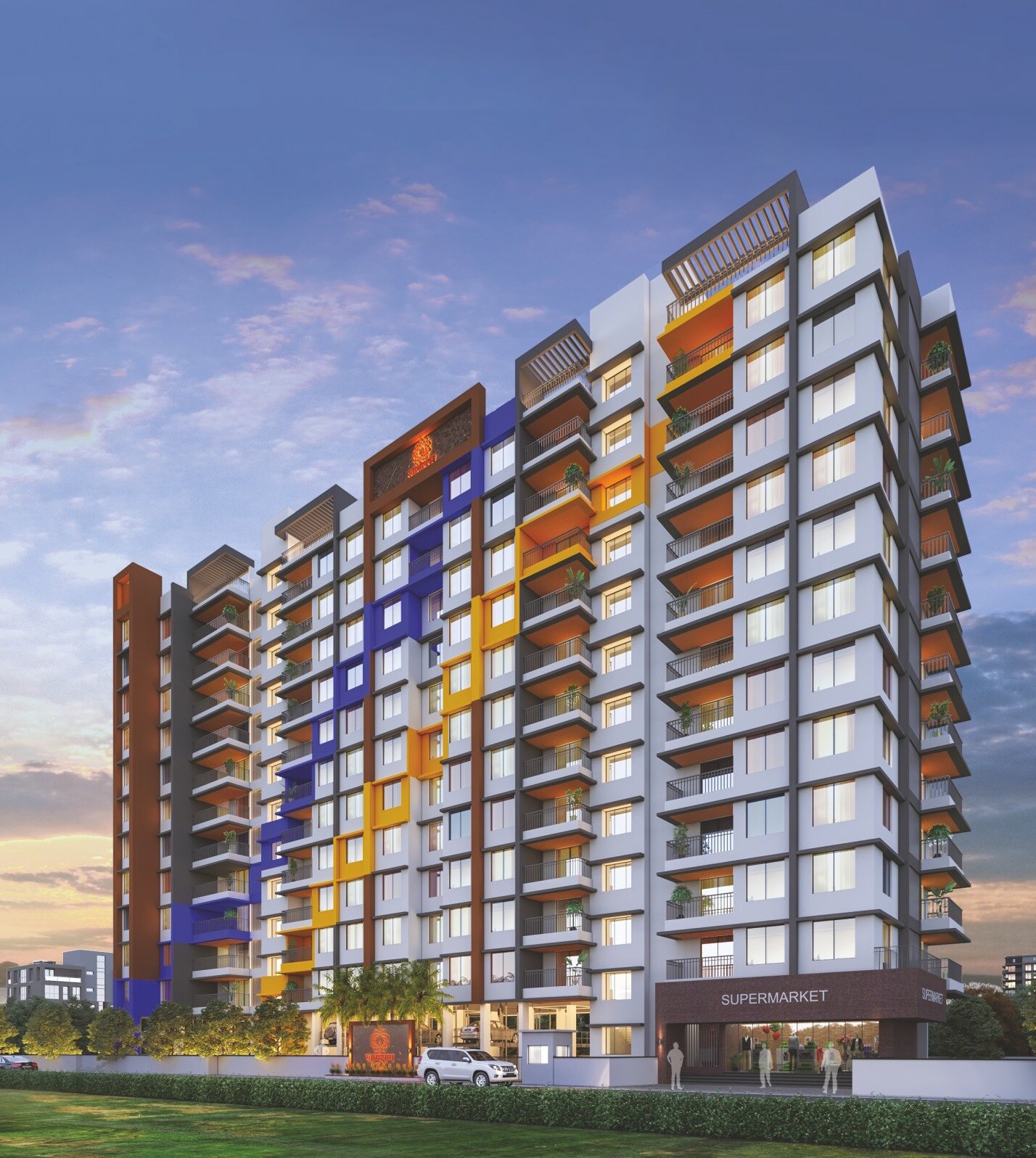 Nutan Swamipushpa Apartment Exteriors