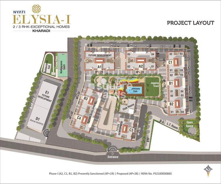 Nyati Elysia Master Plan Image