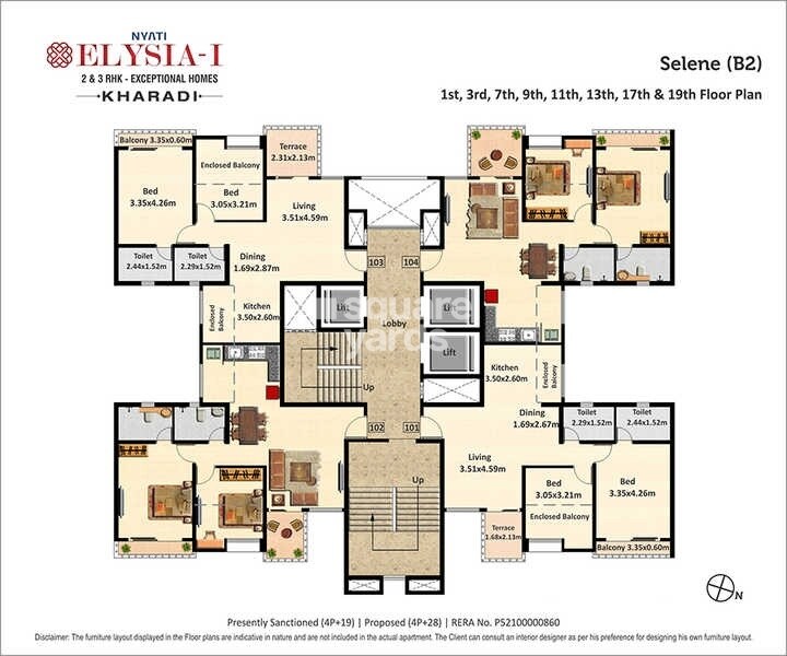 Nyati Elysia Floor Plans 7