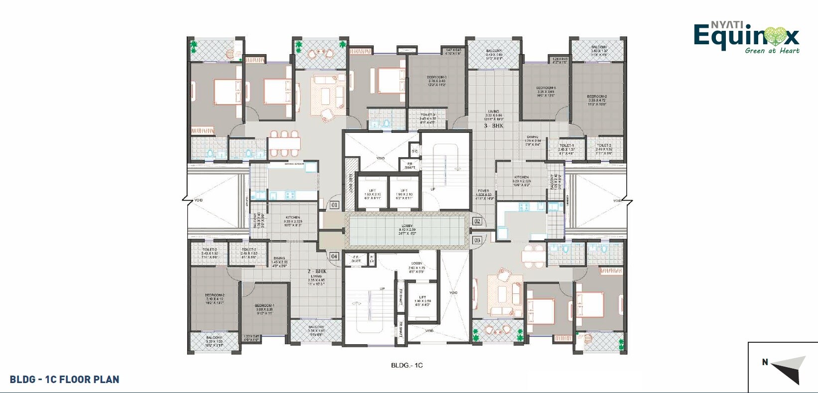 Nyati Equinox Floor Plans