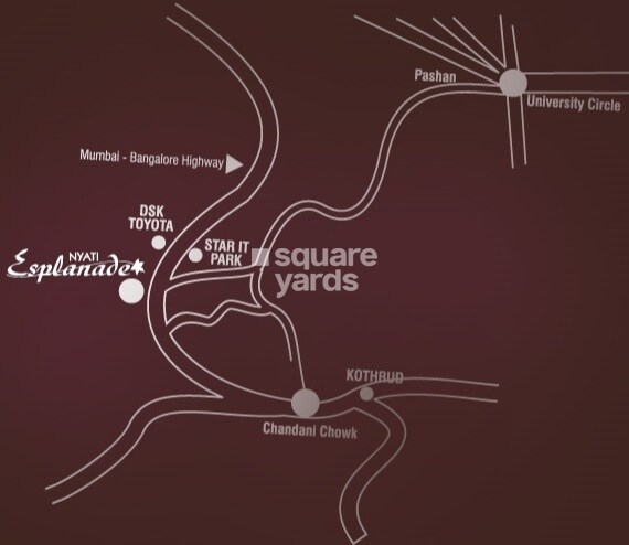 Nyati Esplanade Location Image