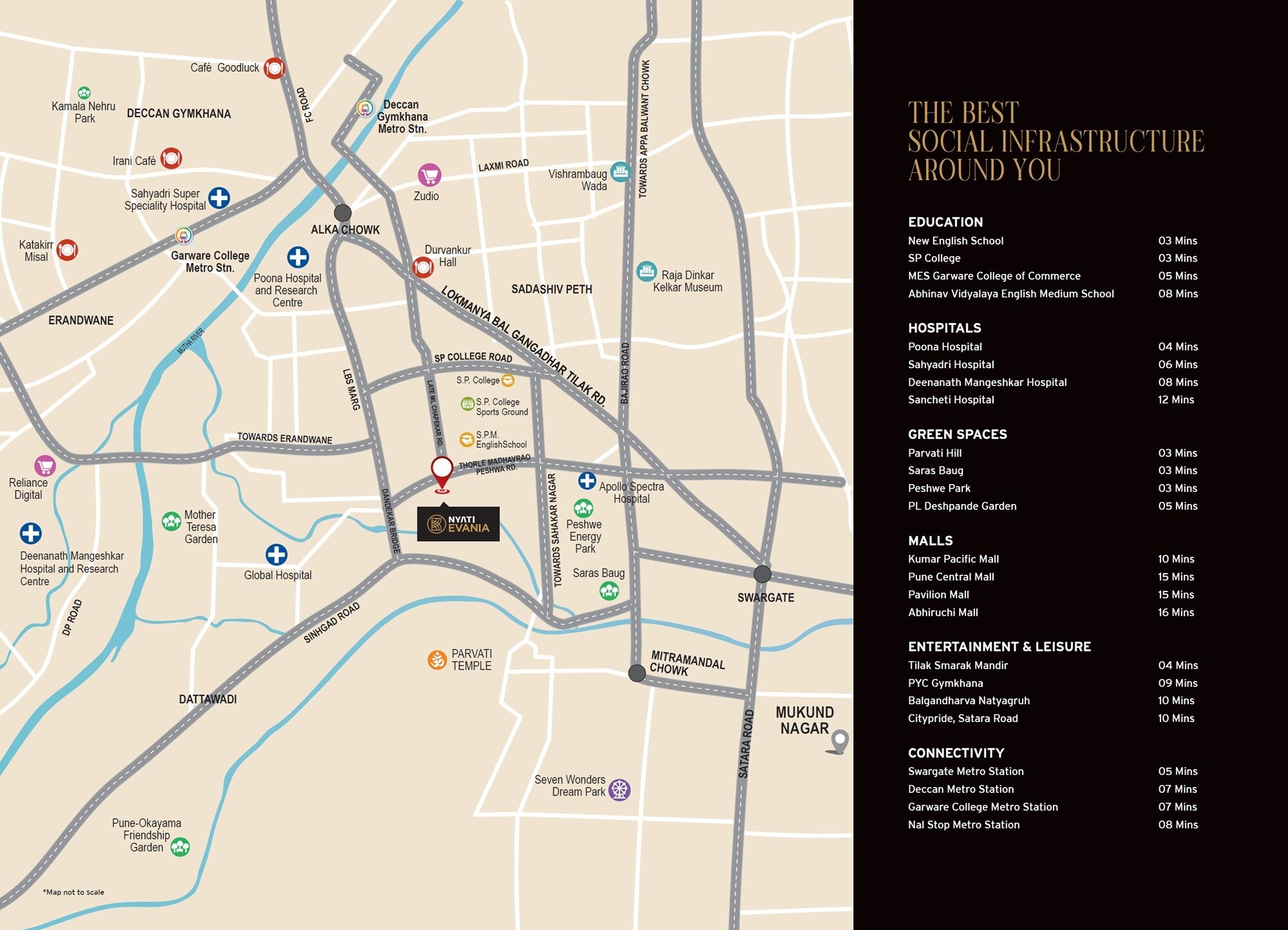 Nyati Evania Location Image