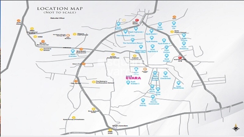 Nyati Evara Location Image