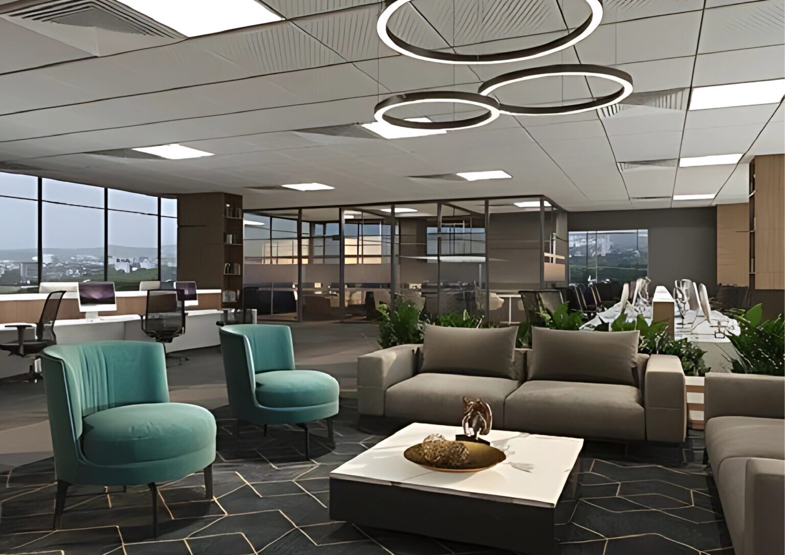 Omicron Commerz Baner Commercial Interiors