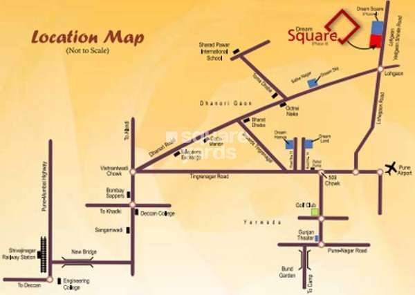 omkar dream square phase ii project location image1