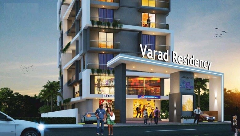 Omkar Varad Residency Entrance View