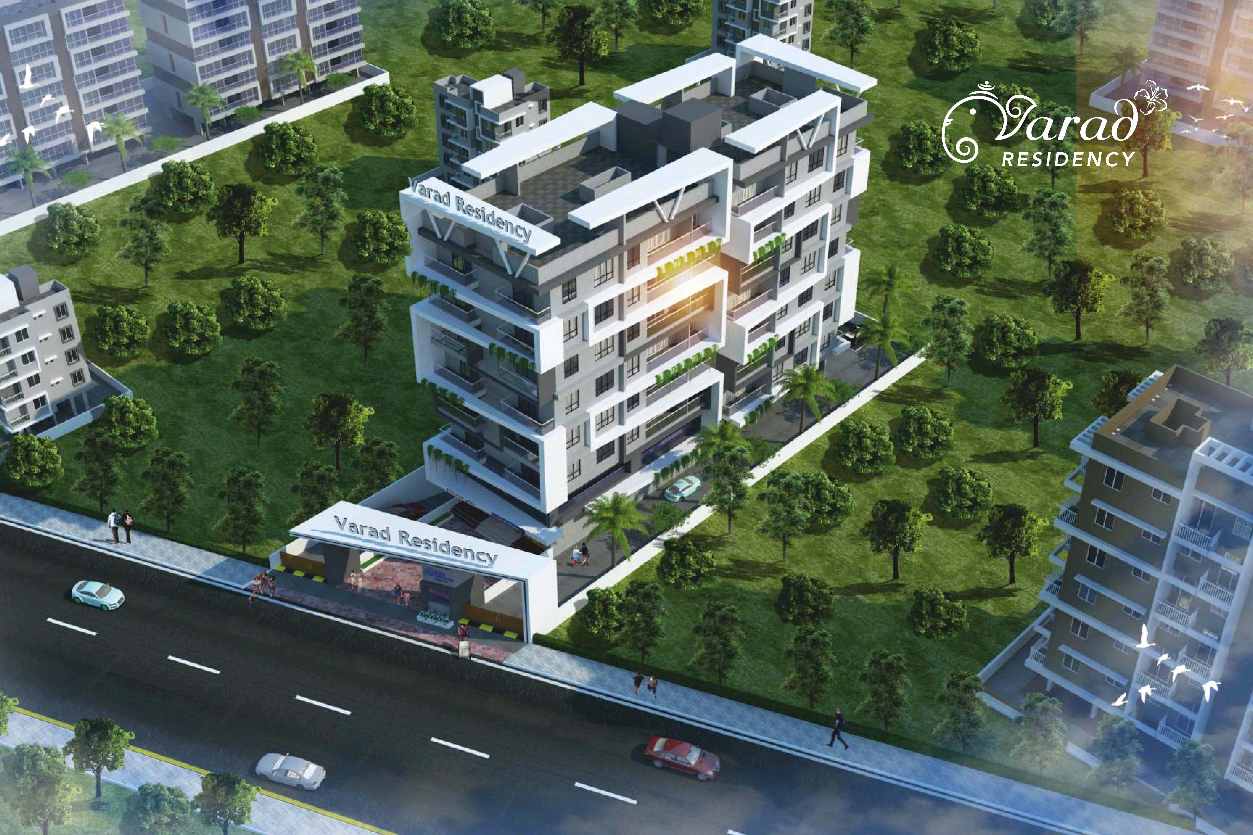 Omkar Varad Residency Tower View