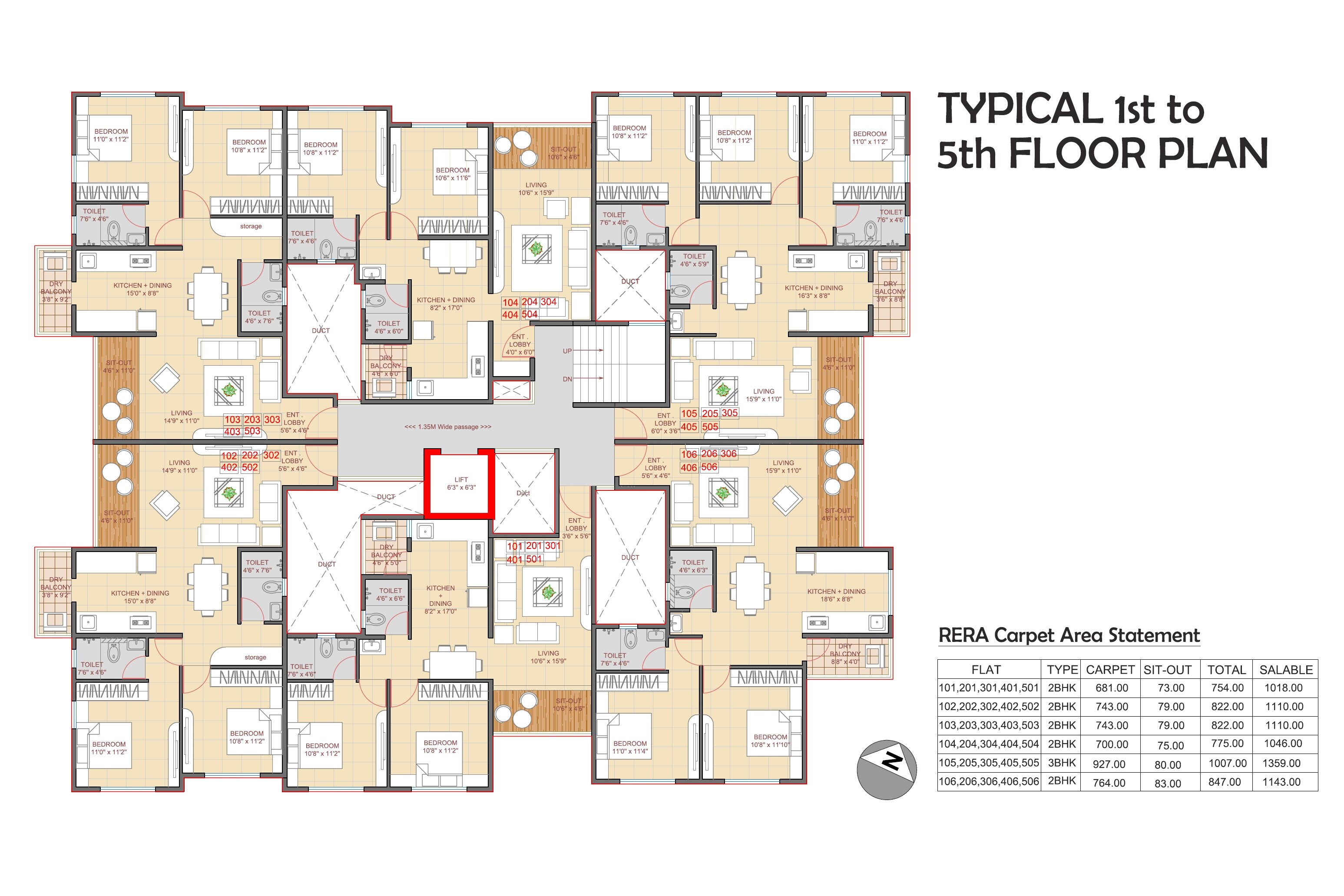 Oree Suryam 89 Floor Plans