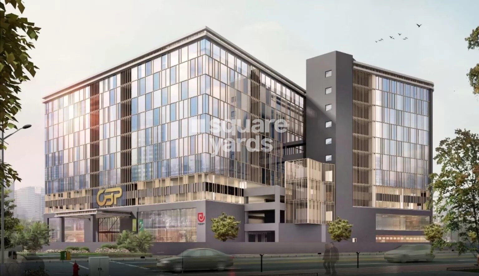 Orville Business Port Commercial Exteriors 2