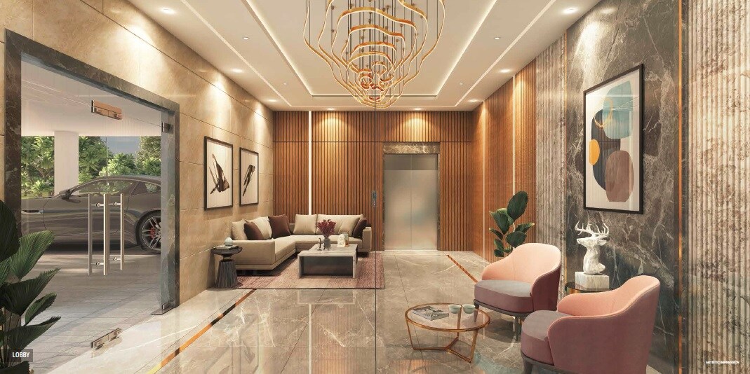 Osian Realty Estrella 45 Lift Lobby Image