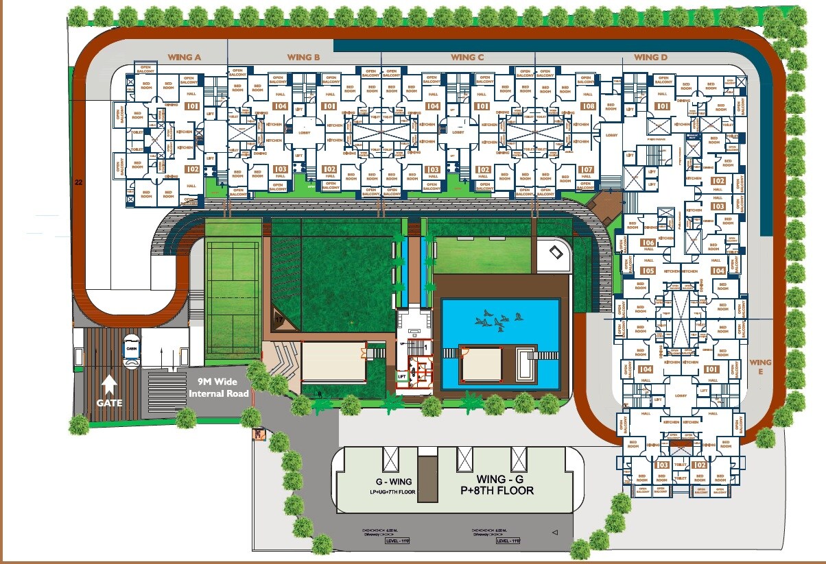 Oxy Beaumonde Floor Plans