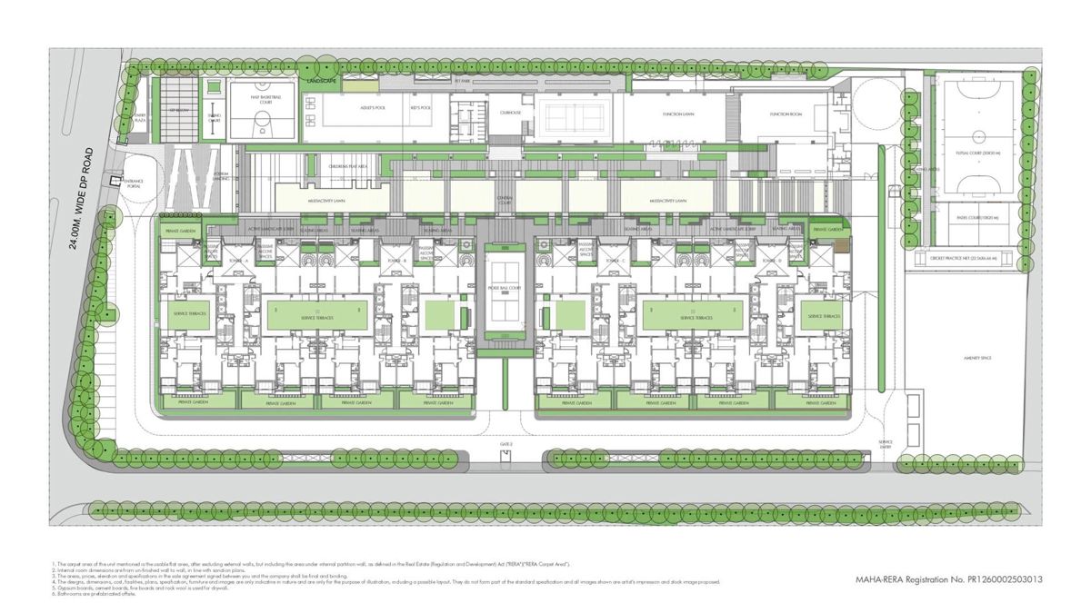 Panchshil 57 Avenue Floor Plans