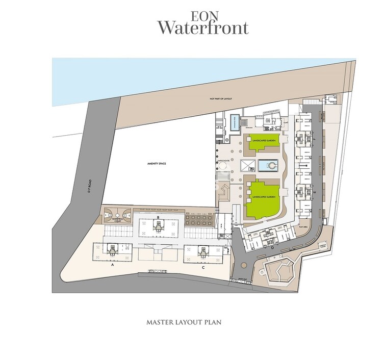 Panchshil Eon Waterfront I Master Plan Image