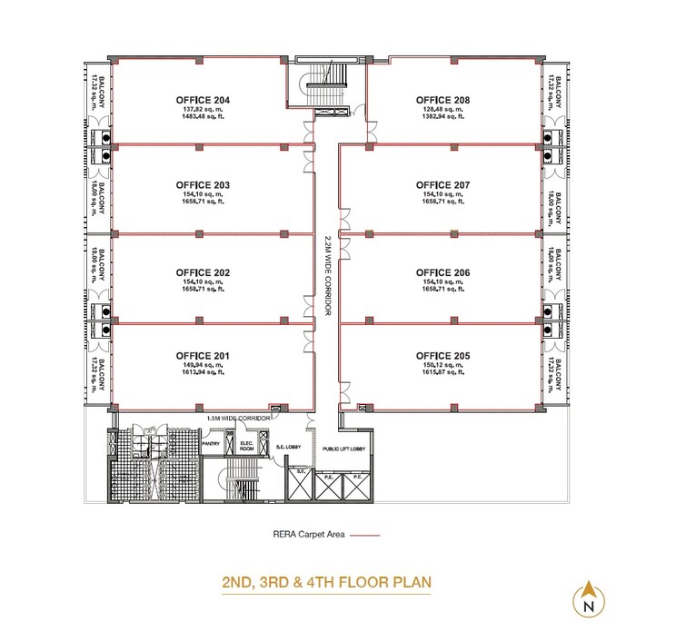 Panchshil The Golden Bell Floor Plans