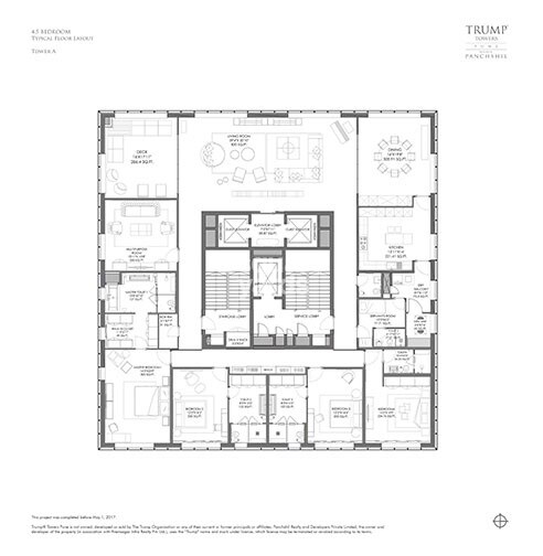 Panchshil Trump Towers Floor Plans 1