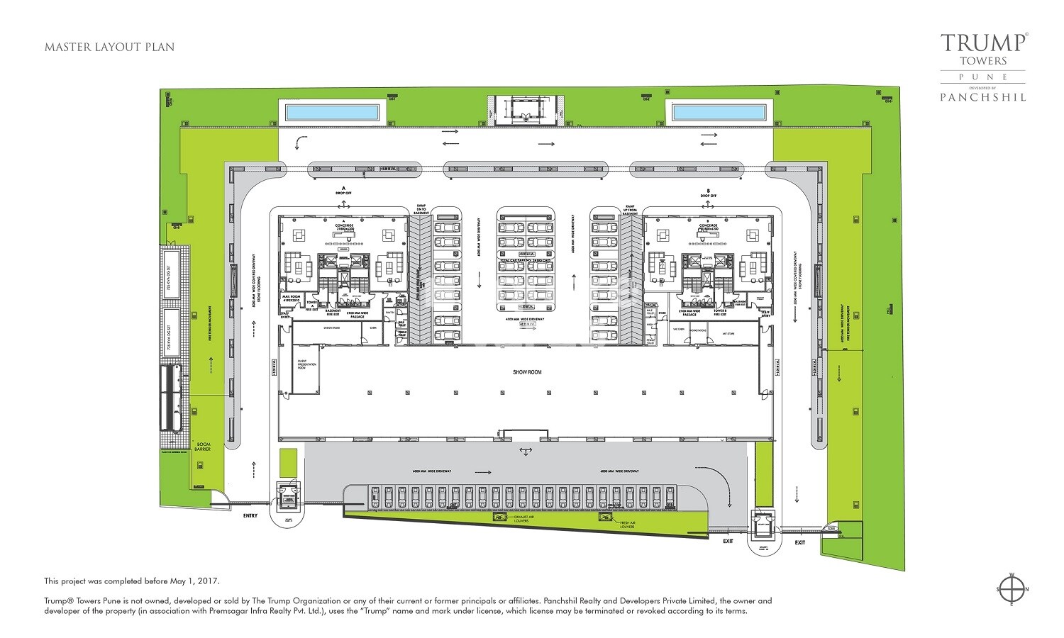 Panchshil Trump Towers Master Plan 1