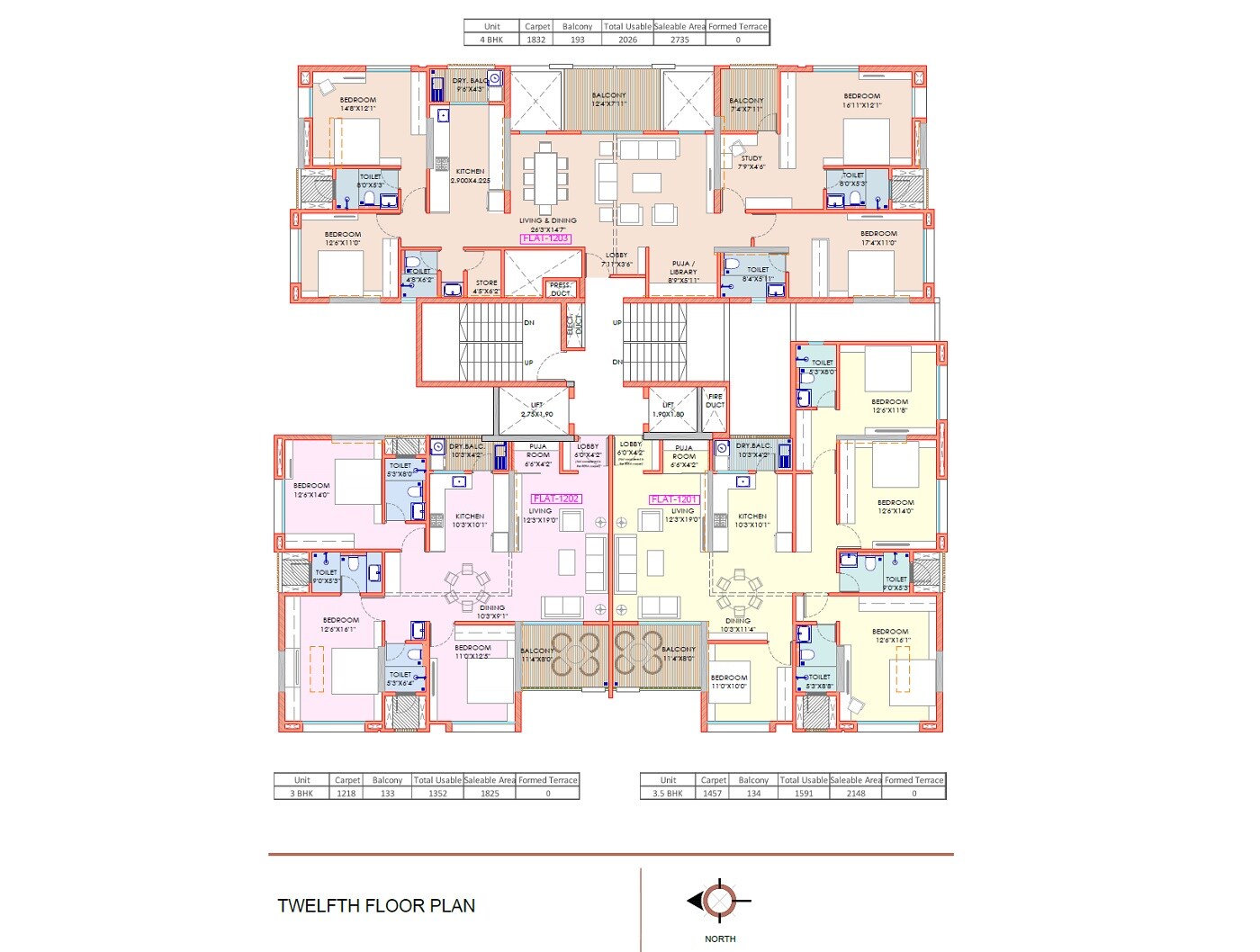 Pandit Javdekar Clover CHS Floor Plans