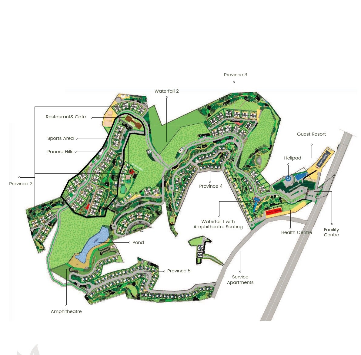 Panora Hills Master Plan 1