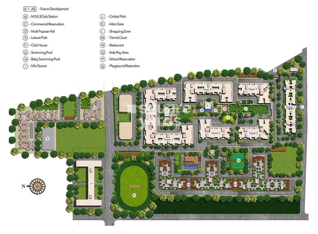 Paranjape Abhiruchi Parisar Master Plan Image