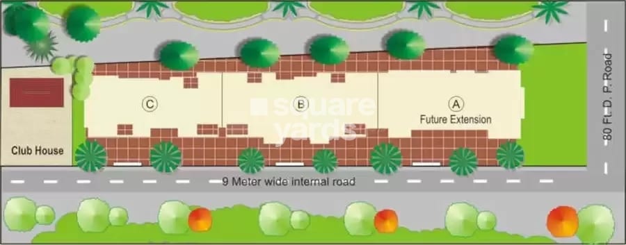 Paranjape Crystal Garden Master Plan Image