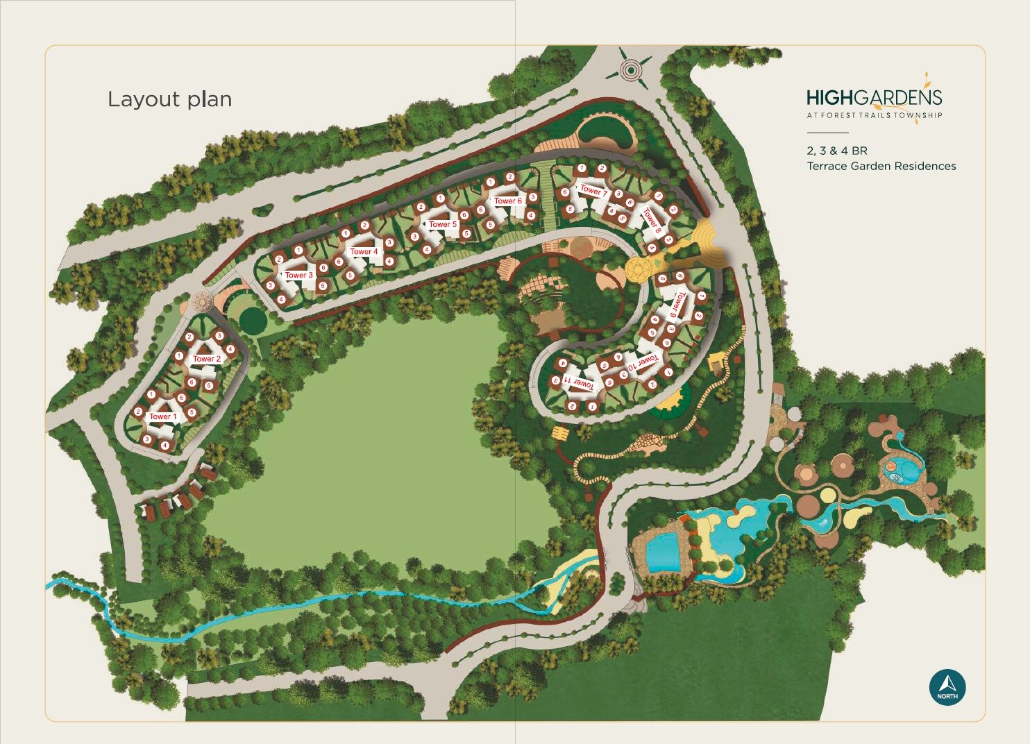 Paranjape-Forest-Trails-High-Gardens_an aerial view of a train on a train track
