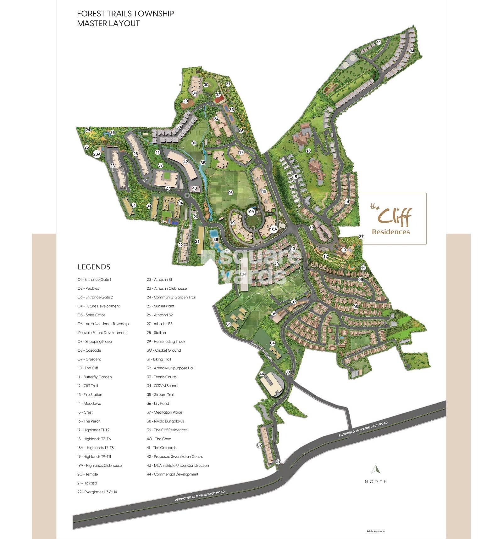 Paranjape-Forest-Trails-The-Cliff-Residences_a painting of a bird on a newspaper