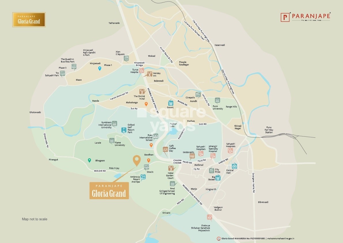 Paranjape Gloria Grand Location Image