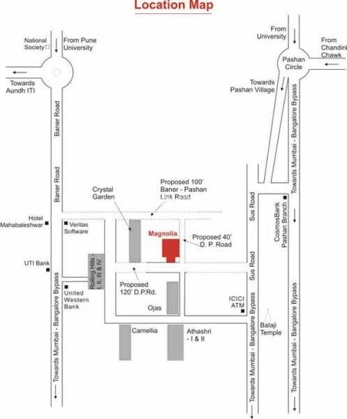 Paranjape Magnolia Location Image