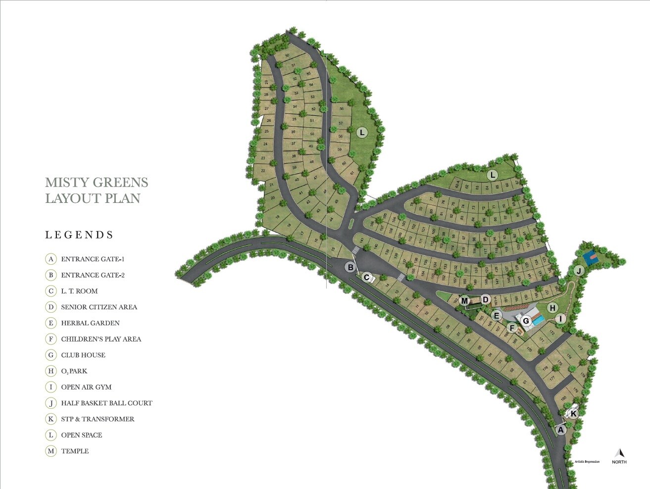 Paranjape Misty Greens Master Plan 1