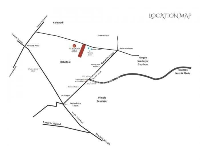 Paranjape Richmond Park Location Image