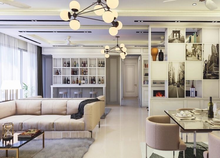 Paranjape Sahil Apartment Interiors 1