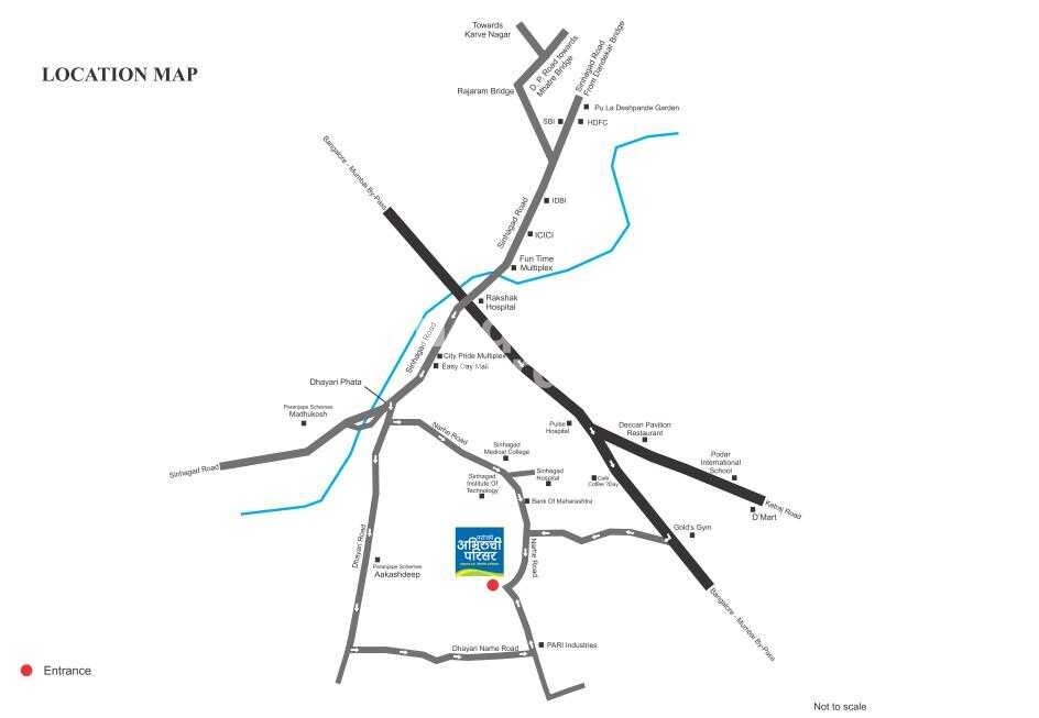 Paranjape Schemes Abhiruchi Parisar Location Image