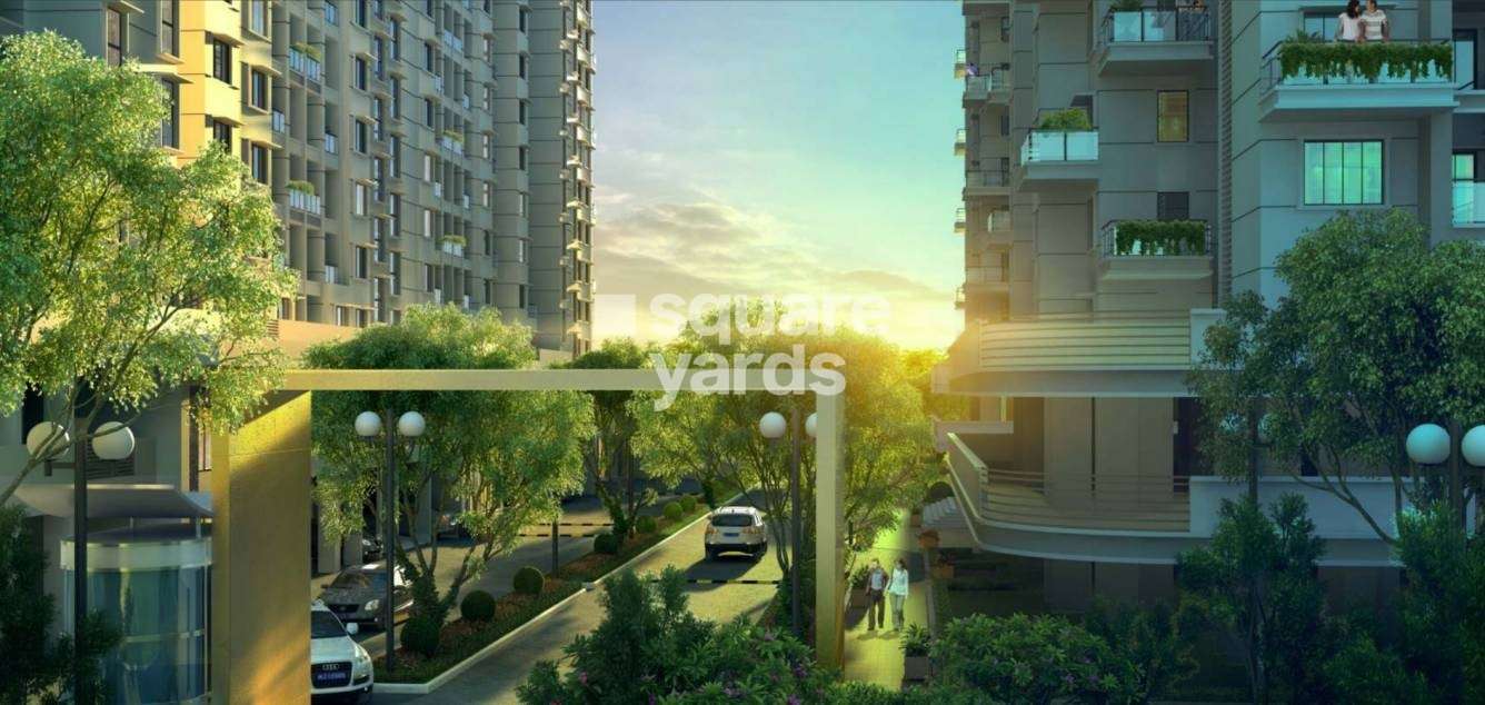 paranjape schemes abhiruchi parisar project entrance view1