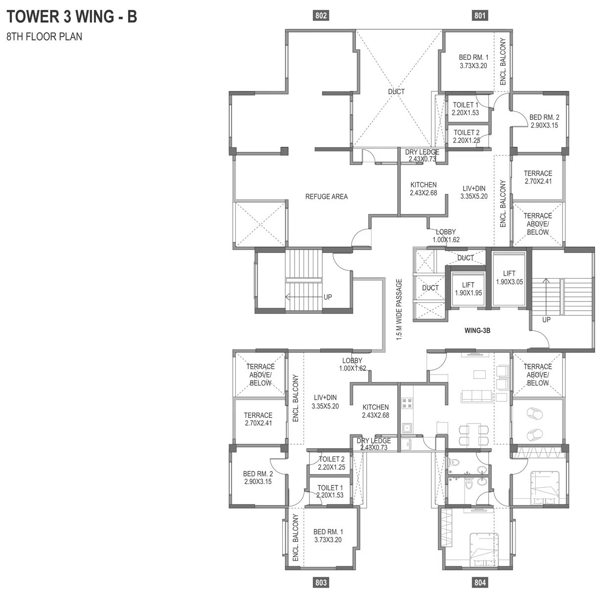 Paranjape Schemes Abhiruchi Parisar Floor Plans