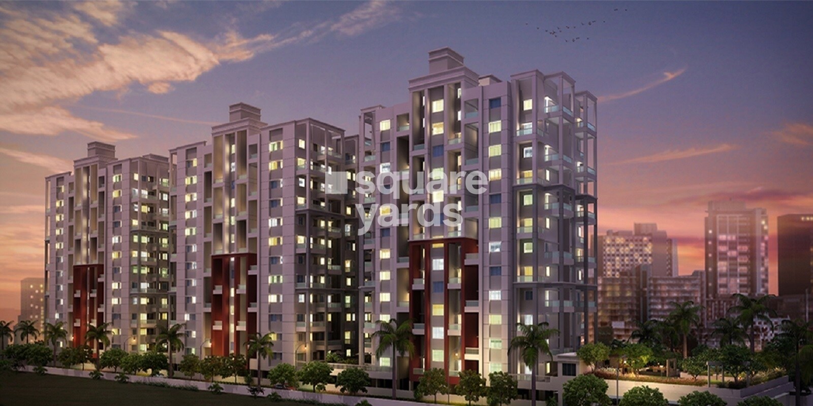 Paranjape Schemes Crystal Garden Tower View 1