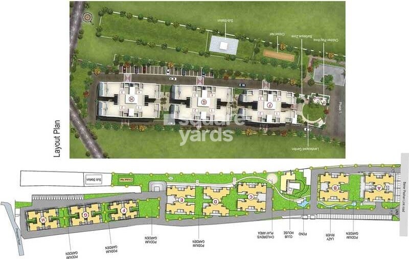 Paranjape Schemes Crystal Towers Master Plan 1