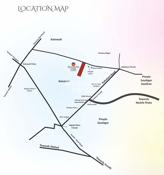 Paranjape Schemes Richmond Park Location Image