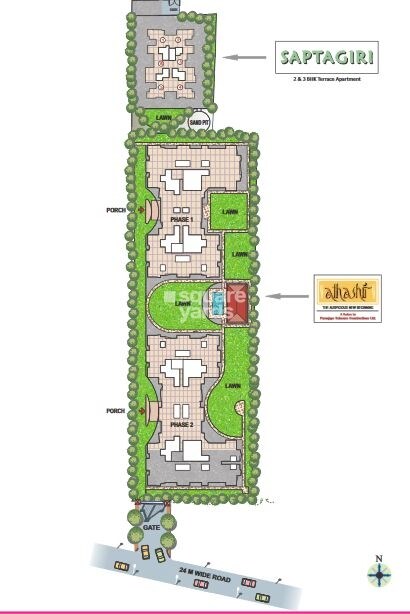 Paranjape Schemes Saptagiri Master Plan Image