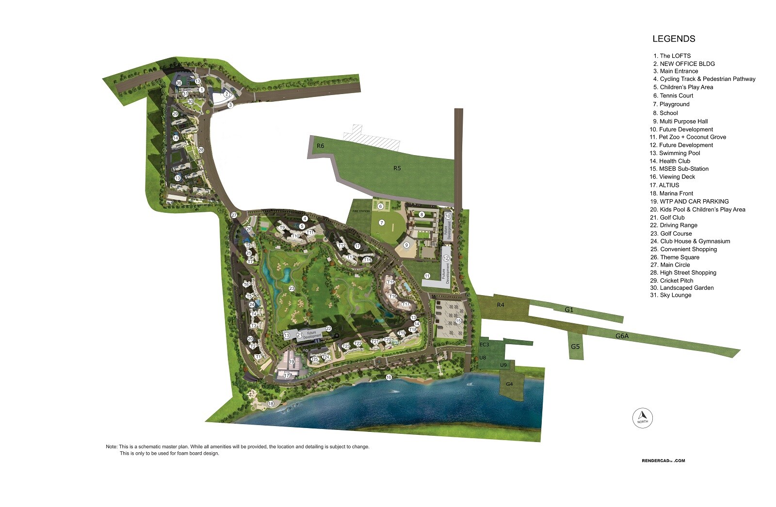 Paranjape The Lofts Master Plan Image