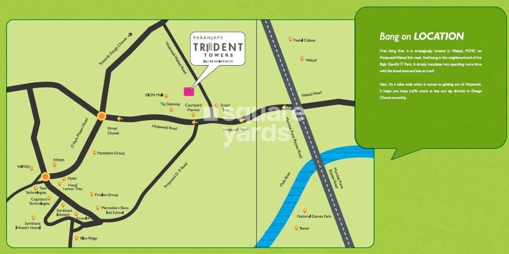 Paranjape Trident C D Location Image