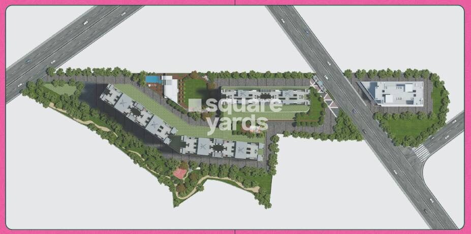 Paranjape Trident Twin Towers Master Plan Image