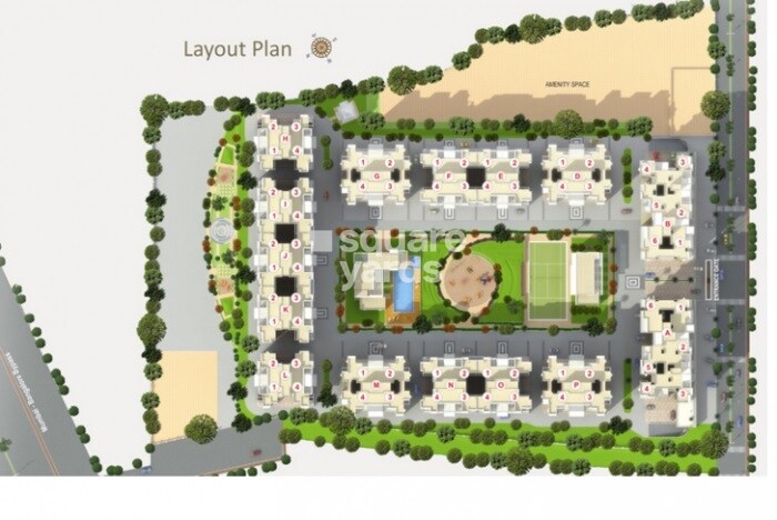 Paranjape Yuthika Apartment Master Plan Image