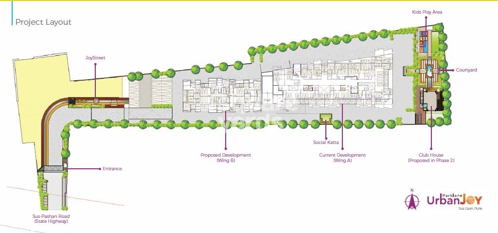 Parklane Urbanjoy Wing A Master Plan 1