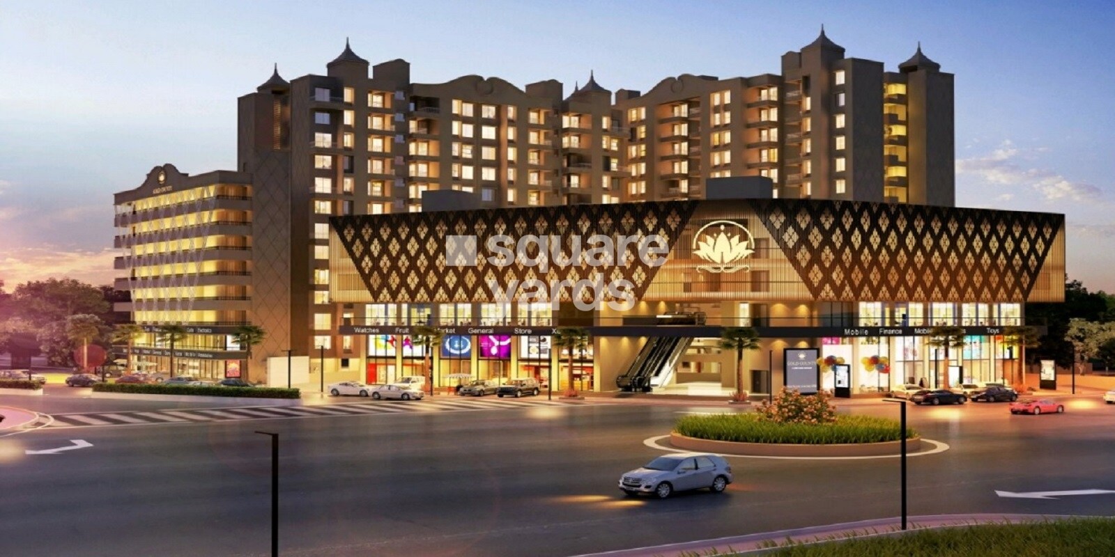 Parshwa Gold County Wing B Tower View