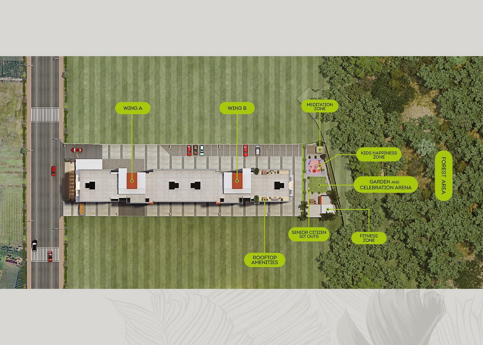 Parshwa-Greens_an aerial view of a construction site