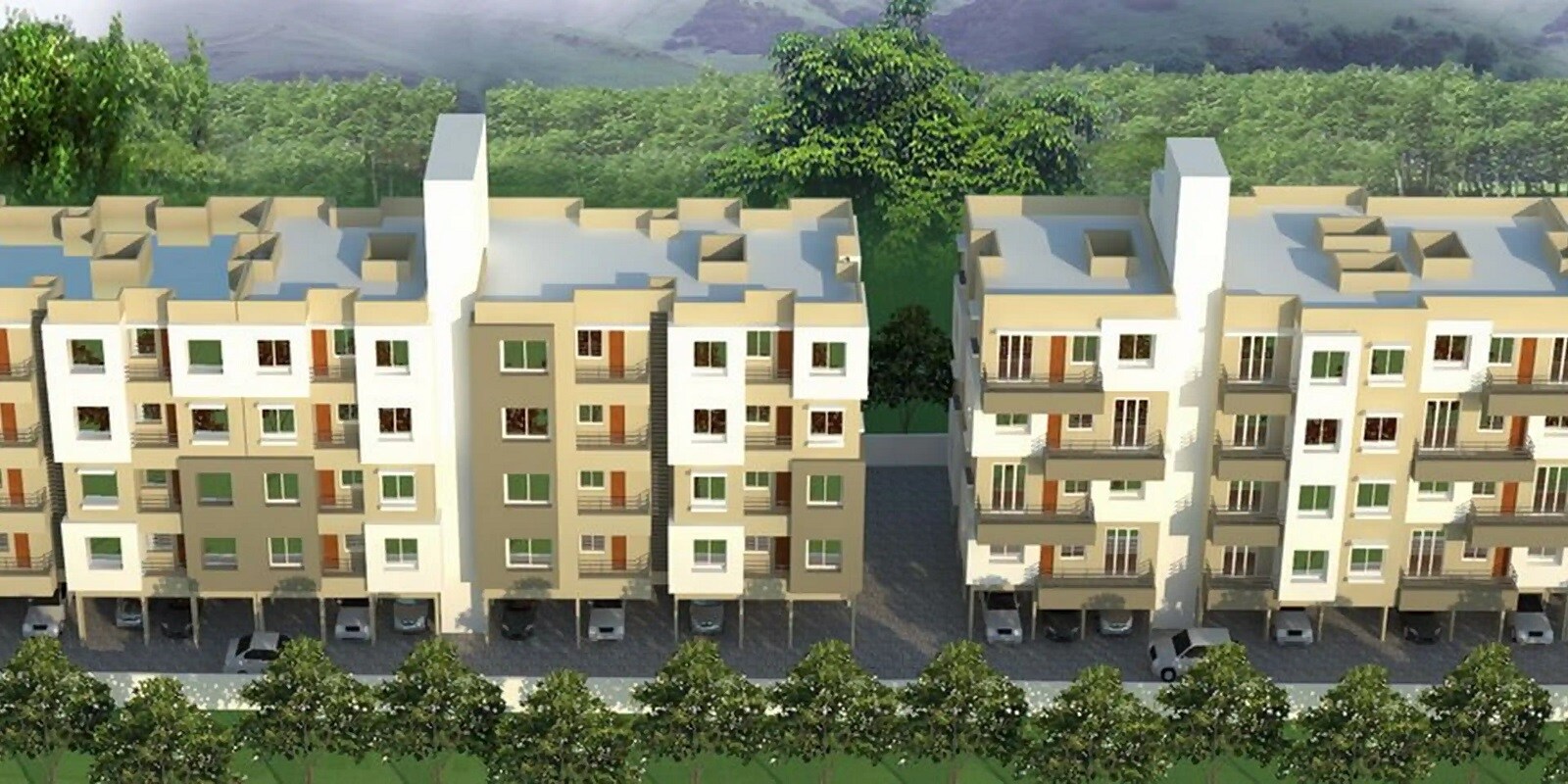 Parth Estate residential project in Dehu